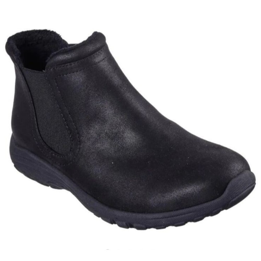 Skechers Relaxed Fit Reggae Fest 2.0 New Yorker Black Lined Chelsea Boot Size 10